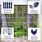 Garden Zone Garden Craft 48 in. H X 50 ft. L Steel Welded Wire Fence 2x3 in. 034850 - alternate 5